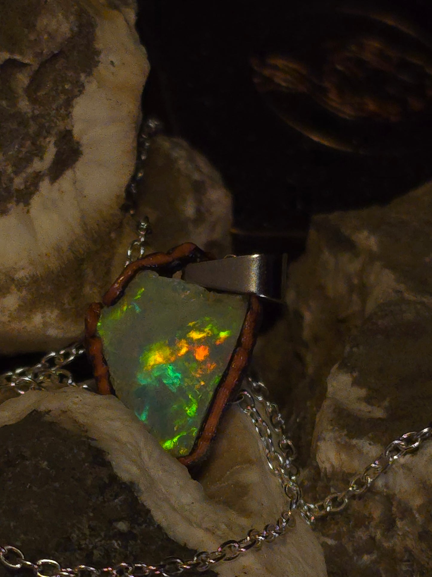 Prism Earth Opal Pendant — OPJ-022
