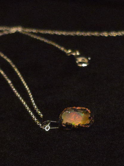 Soft Water Opal Pendant — OPJ-016