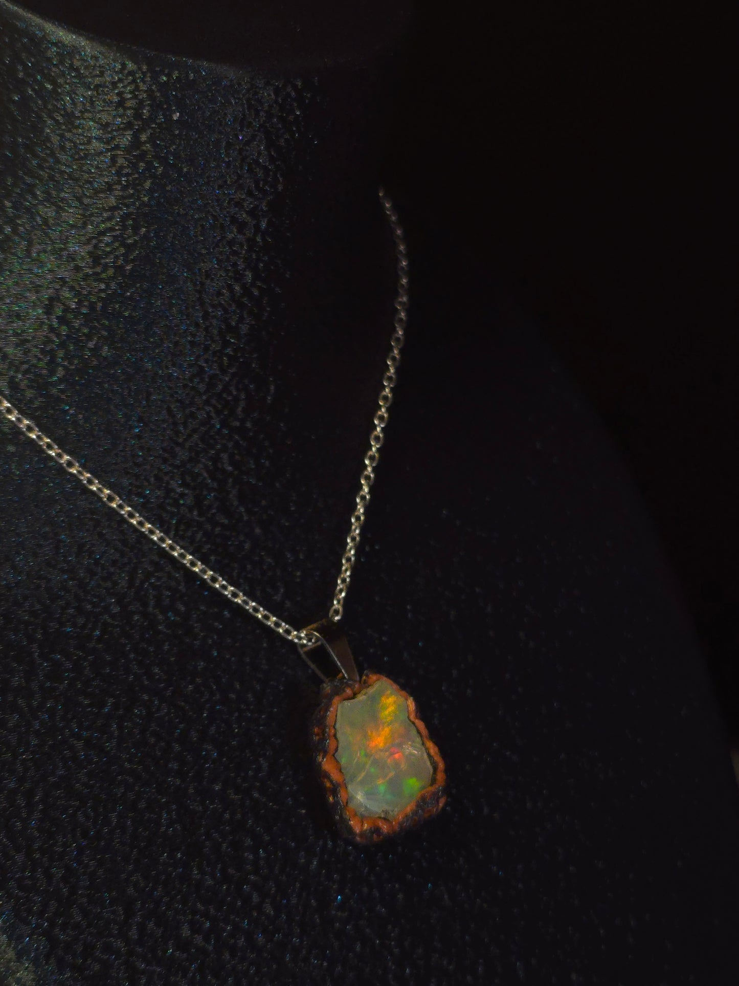 Soft Earth Opal Pendant — OPJ-024