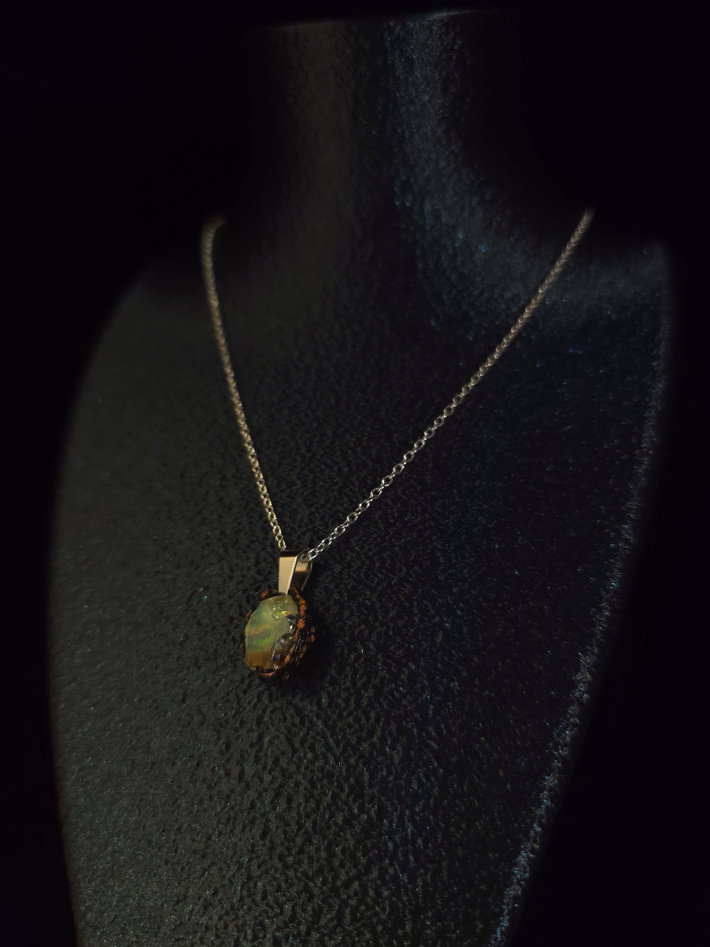 Soft Water Opal Pendant — OPJ-016