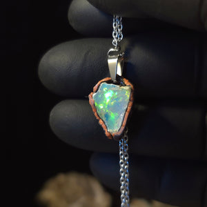 Opal Necklace — Full-Spectrum Colour