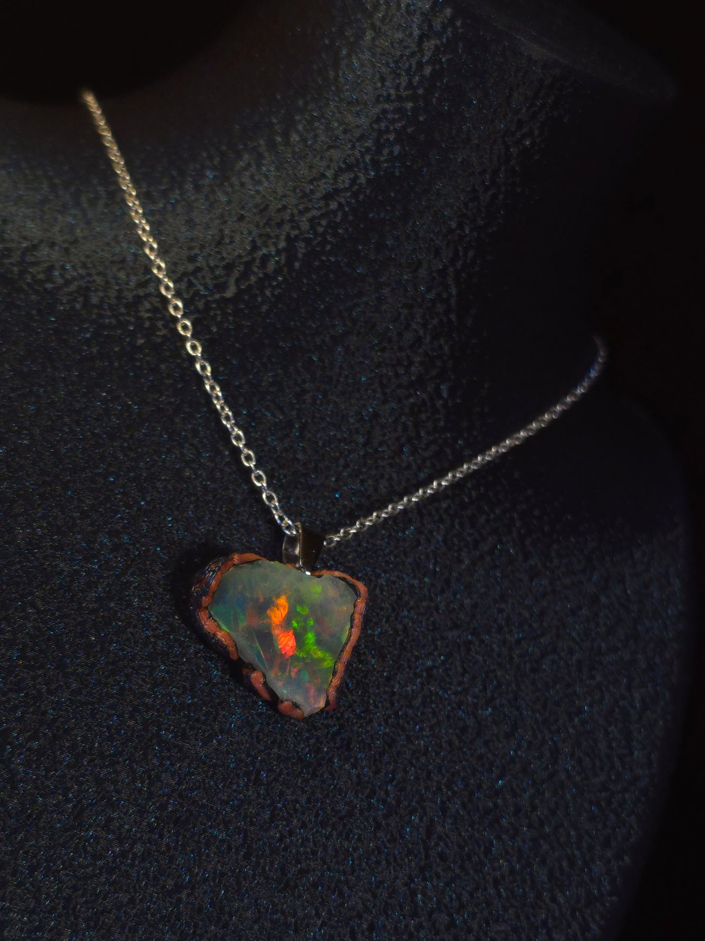 Plume Earth Opal Pendant — OPJ-023