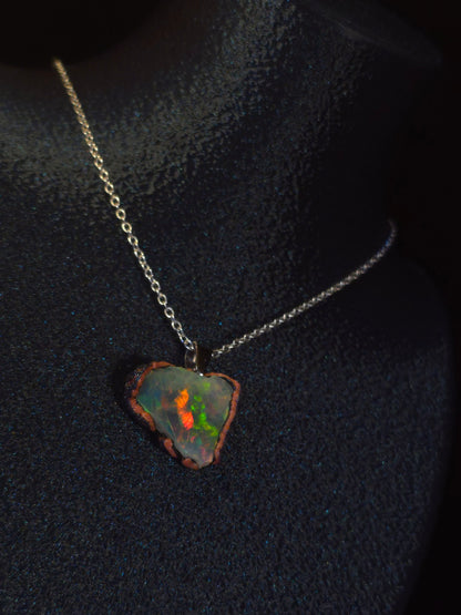 Plume Earth Opal Pendant — OPJ-023