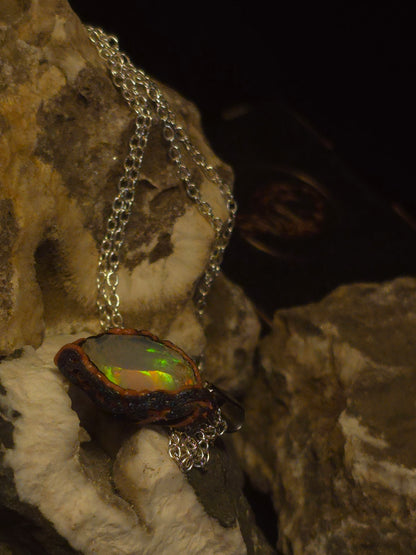 Moos-Opal-Anhänger – OPJ-003
