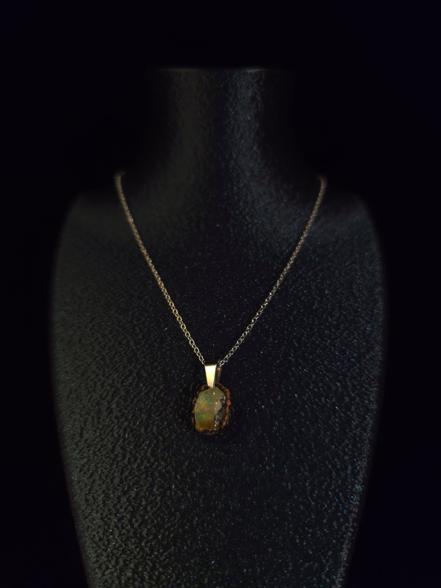 Soft Water Opal Pendant — OPJ-016