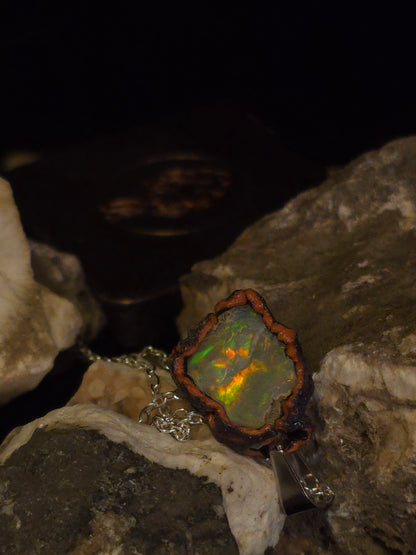 Soft Earth Opal Pendant — OPJ-024